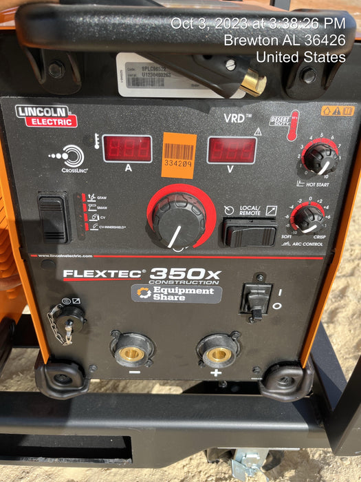 2023 LINCOLN ELECTRIC FLEXTEC 350X