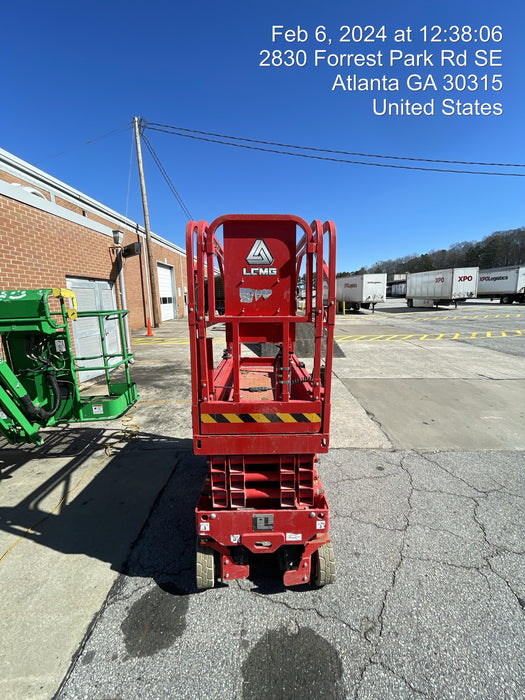 2021 Lgmg AS1932E Electric Drive, Solid Non Marking Tires, Dual Beacons