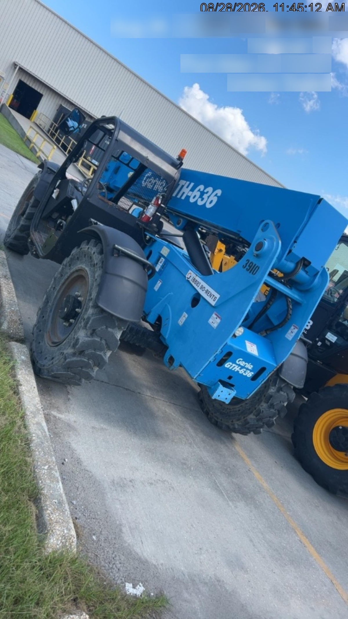2017 Genie GTH-636 Genie GTH636, Foam Filled Tires, 48" carriage