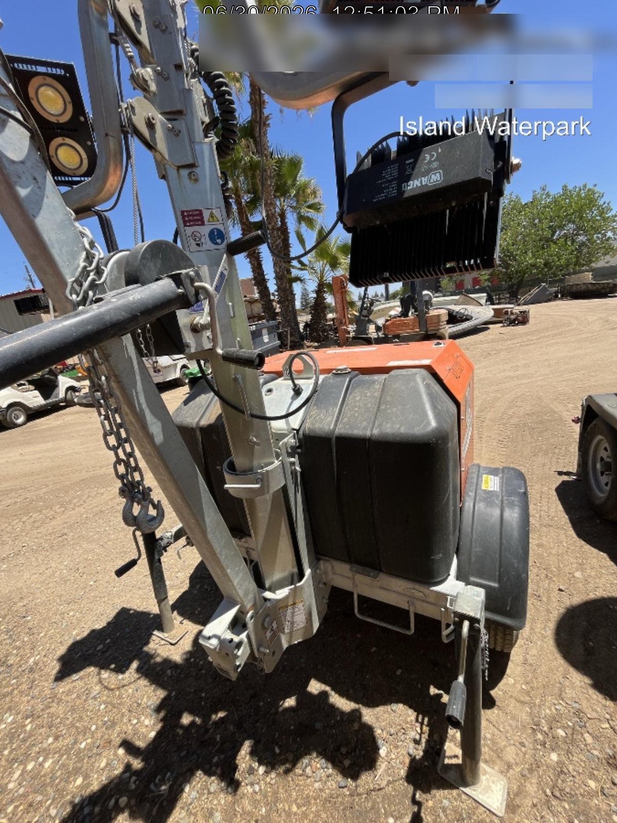 2024 Wanco WLTT-4MM4K Diesel, Deep Sea Controller, Shore Power Plug, Auto Start, (4) 350W LED Floodlights, 4kW Generator, 60 Gal Fuel Tank, 2" Ball, T3