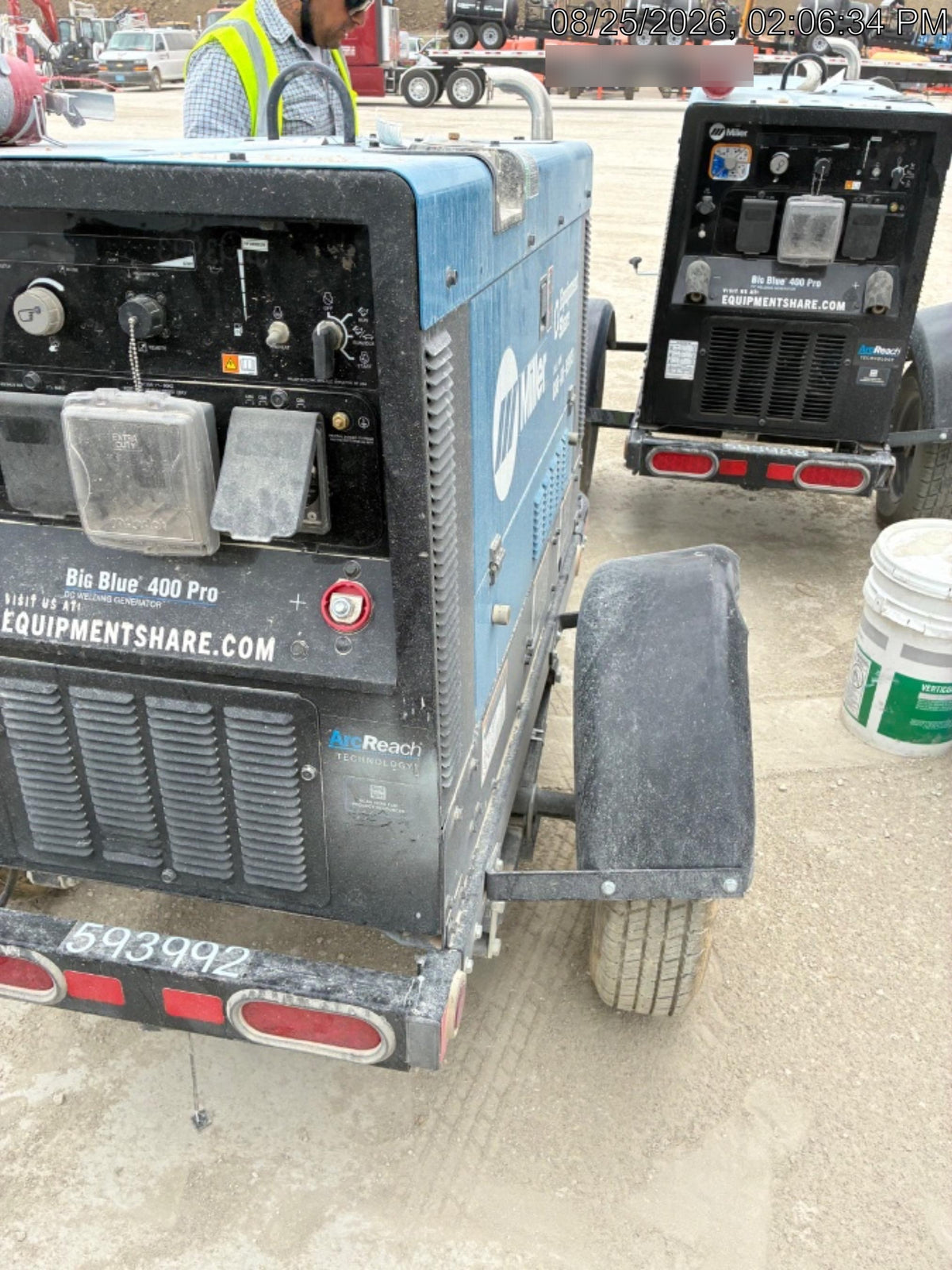 2025 MILLER ELECTRIC BIG BLUE 400