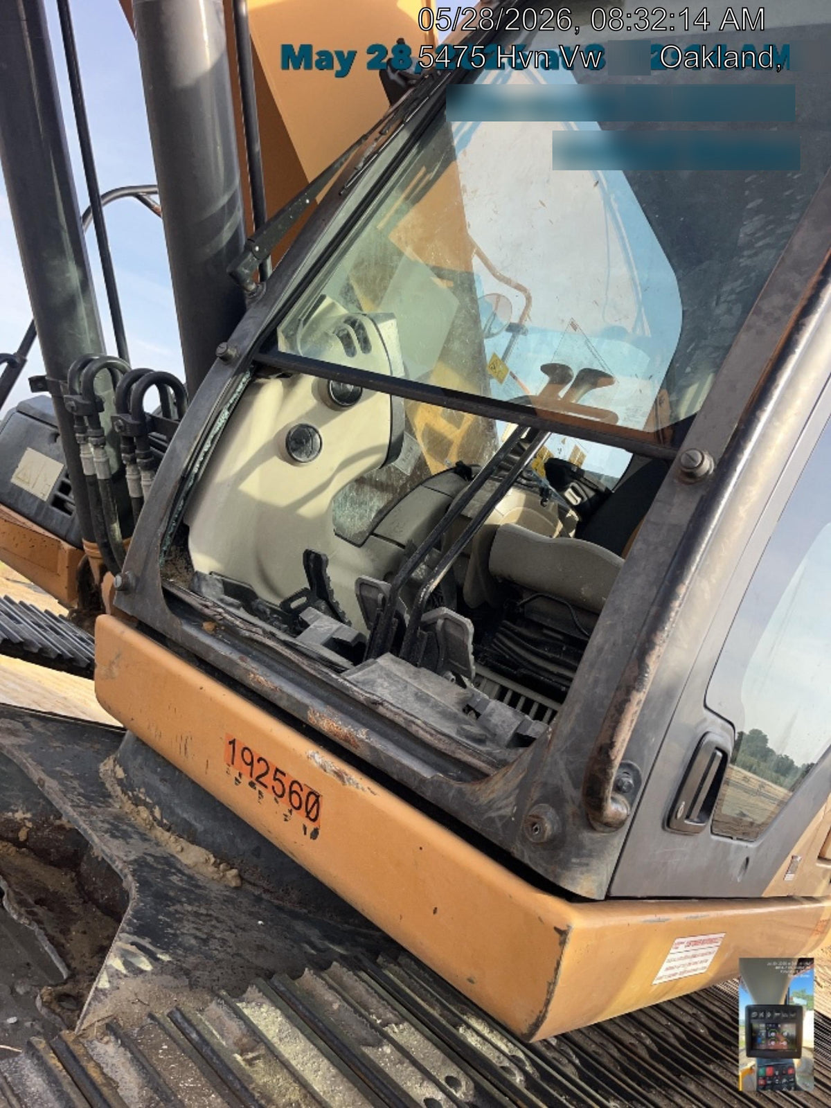 2016 CASE CX250D
