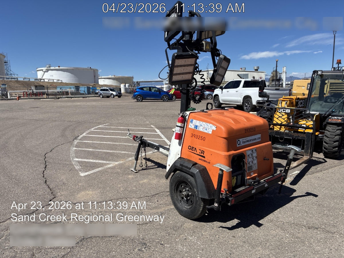2024 Generac MLT2 Diesel, Flex Switch 120V Input, Powerzone Controller, 
(4) 320W LED Lights, 4kW Generator, 39.9 Gal Fuel Tank, 2" Ball, T3