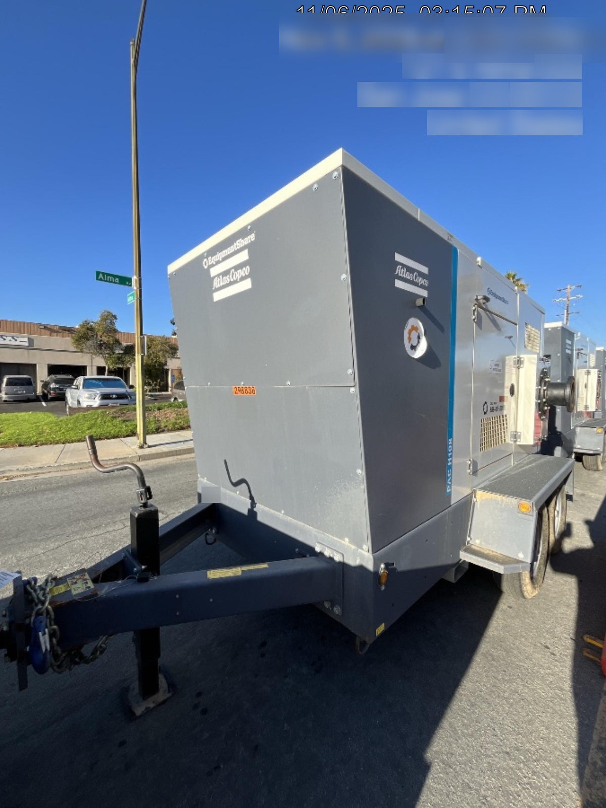 2023 ATLAS COPCO PAC H108 JD-S