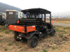 2021 Kubota RTV-X1140W-H Plastic Canopy, Windshield Acrylic Clear, LED Strobe Light, Wire Harness Kit, Back up Alarm