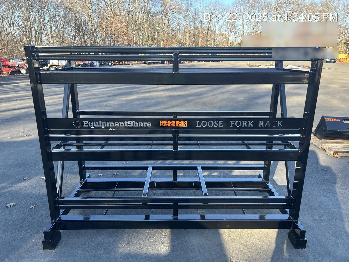 2025 FLUID POWER SUPPORT Loose Fork Rack