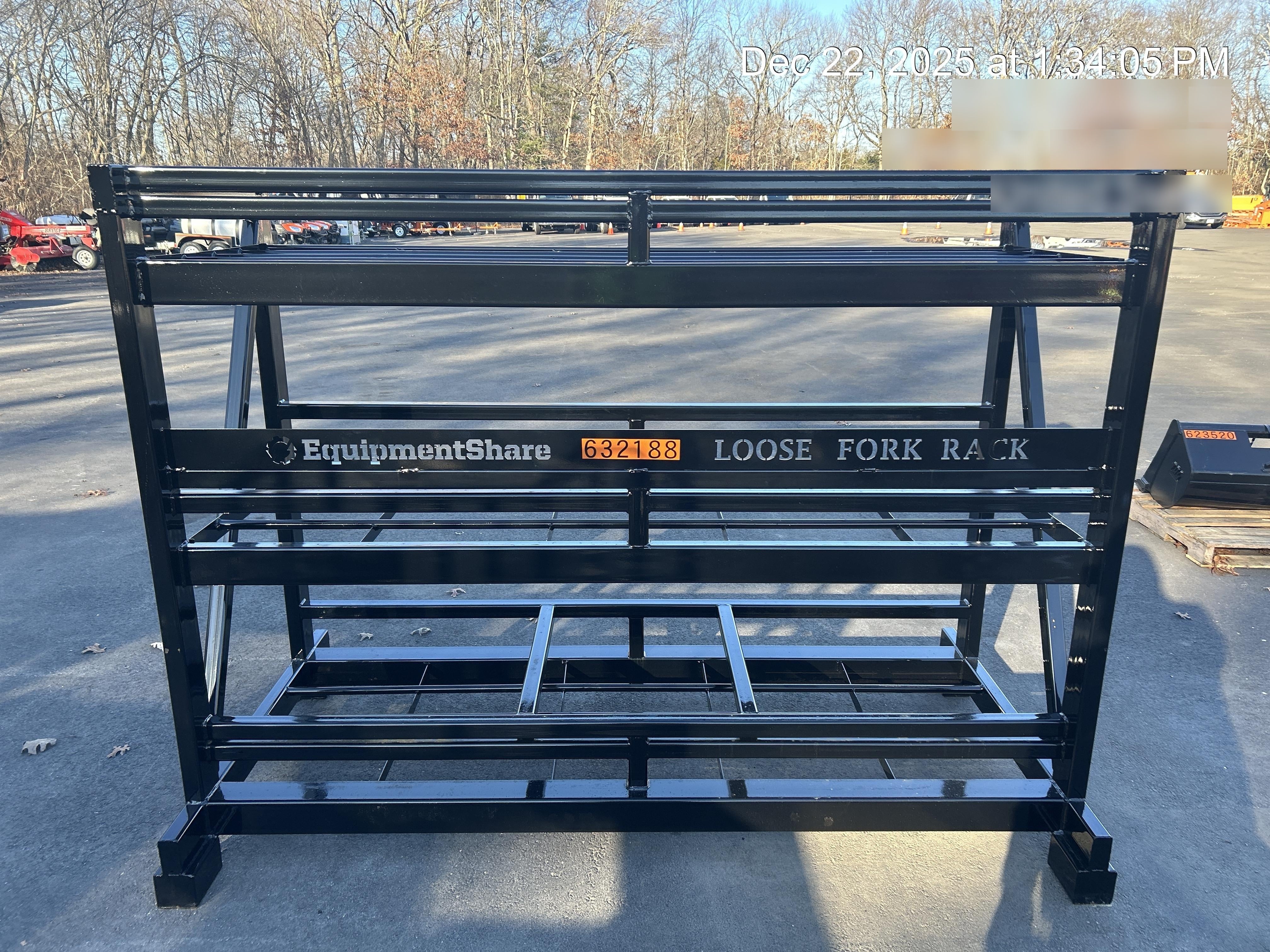2025 FLUID POWER SUPPORT Loose Fork Rack