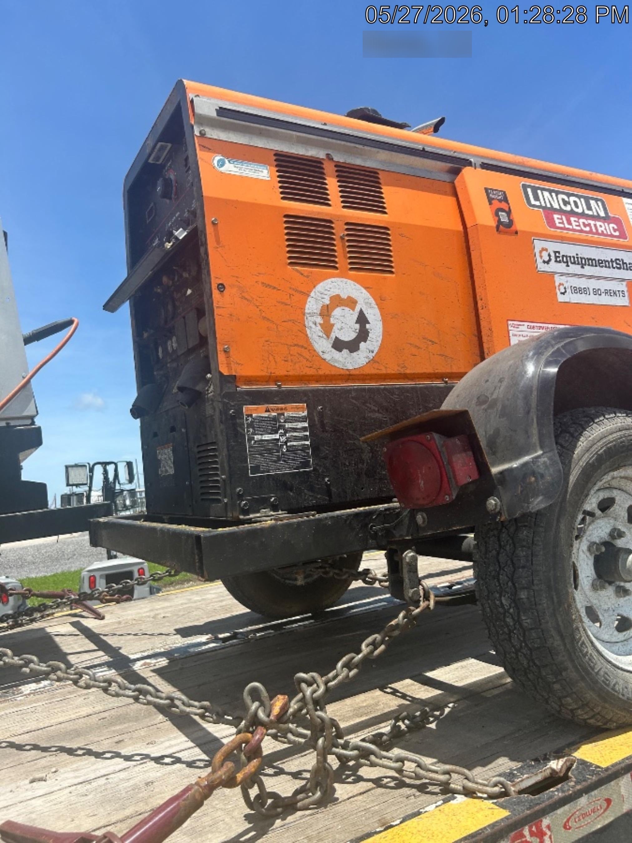 2022 Lincoln Electric LE400 Kubota V1505, Trlr, Cable Rack, Light Kit, ES Decals, T3
