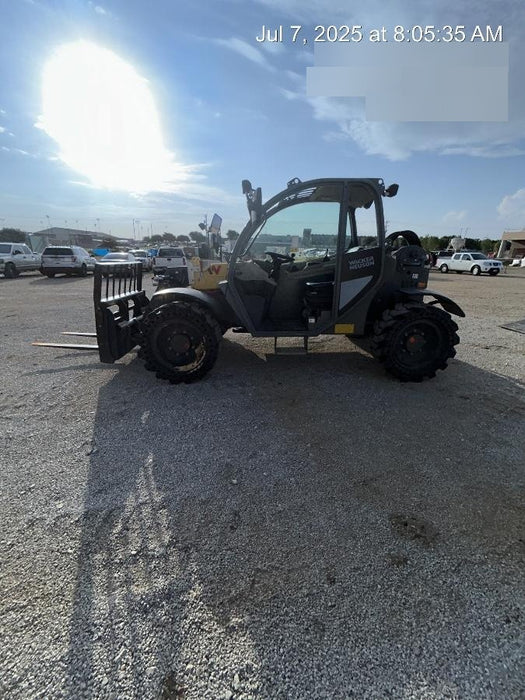 2018 Wacker Neuson TH627 Wacker Neuson TH627 Telehandler w/Canopy, Solid Tires, 48" Carriage and Forks