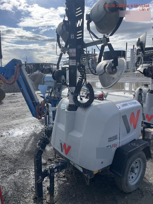 2018 Wacker Neuson LTV6L-MH Wacker Neuson LTV6L Mobile Light Tower w/Fuel Level Sensor Installed