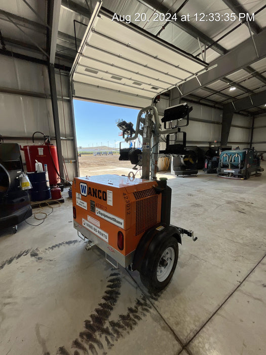 2024 Wanco WLTT-4MM4K Diesel, Deep Sea Controller, Shore Power Plug, Auto Start, (4) 350W LED Floodlights, 4kW Generator, 60 Gal Fuel Tank, 2" Ball, T3