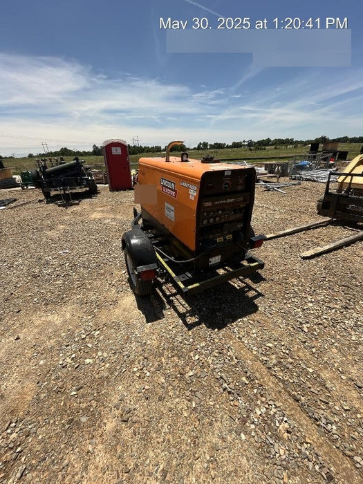 2021 Lincoln Electric Vantage 322 Vantage 322 Ready Pak 3 w/ Decals, ORANGE (includes trailer, cable rack, fender light kit) NO Telematics