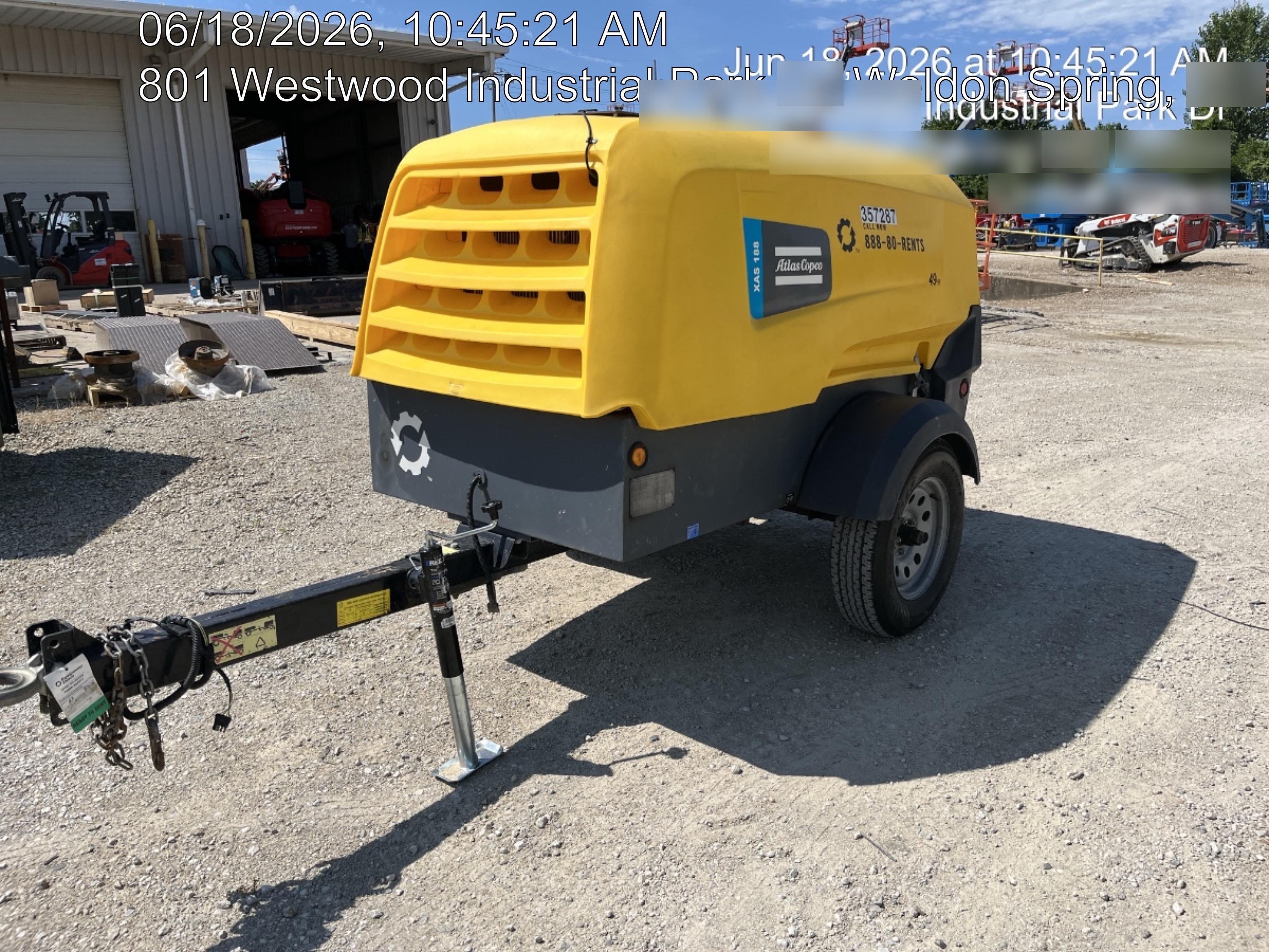 2023 ATLAS COPCO XAS188 CWK