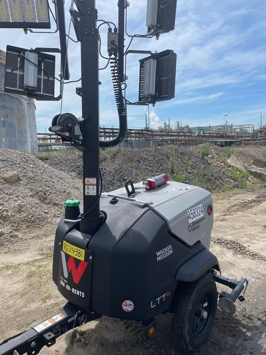 2024 Wacker Neuson LTT4 Diesel, Kohler KDW702, Deep Sea Controller, Auto Start, LED 320W, Bypass Outlet, T3