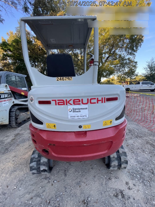 2022 TAKEUCHI TB235-2R