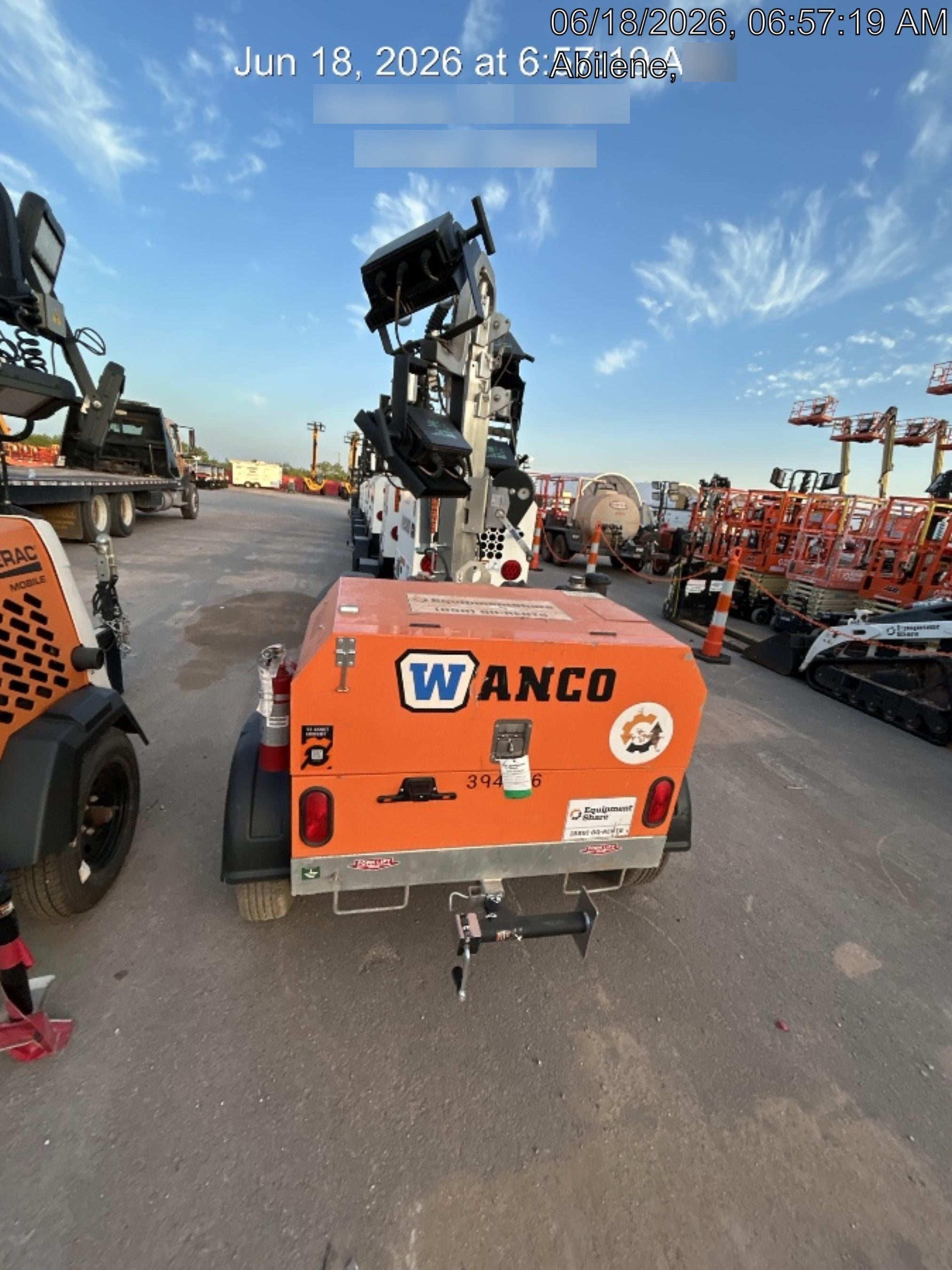 2024 Wanco WLTT-4MM4K Diesel, Deep Sea Controller, Shore Power Plug, Auto Start, (4) 350W LED Floodlights, 4kW Generator, 60 Gal Fuel Tank, 2" Ball, T3