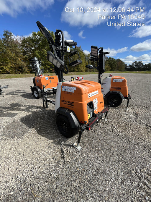 2023 Generac MLT2 Diesel, Flex Switch 120V Input, Powerzone Controller, (4) 320W LED Lights, 4kW Generator, 39.9 Gal Fuel Tank, 2" Ball, T3