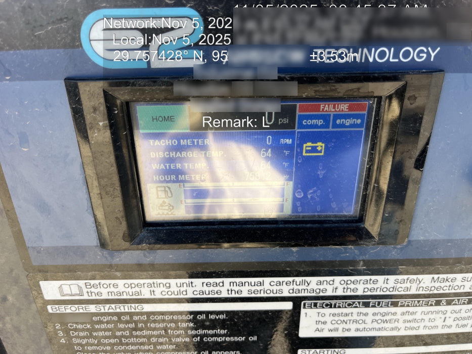 2025 AIRMAN PDSF375DP-6E1