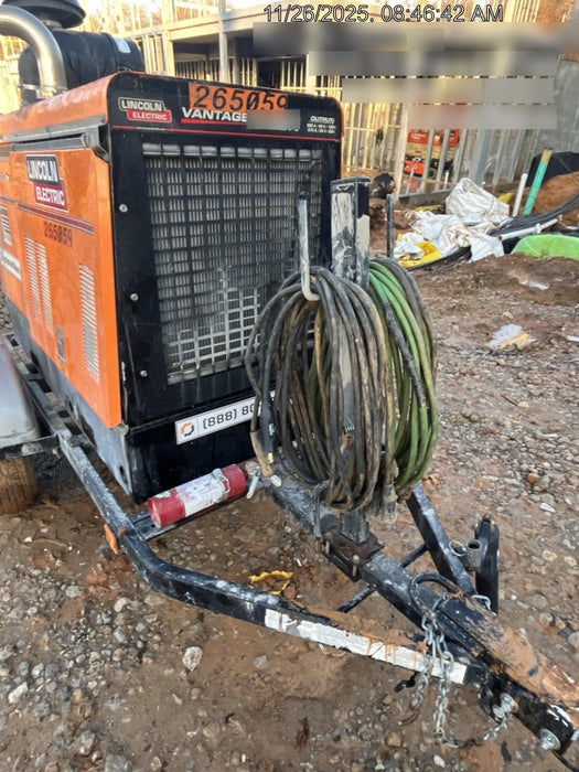 2022 Lincoln Electric Vantage 549X Crosslink Technology, Trailer Mounted, ES Decals, T3