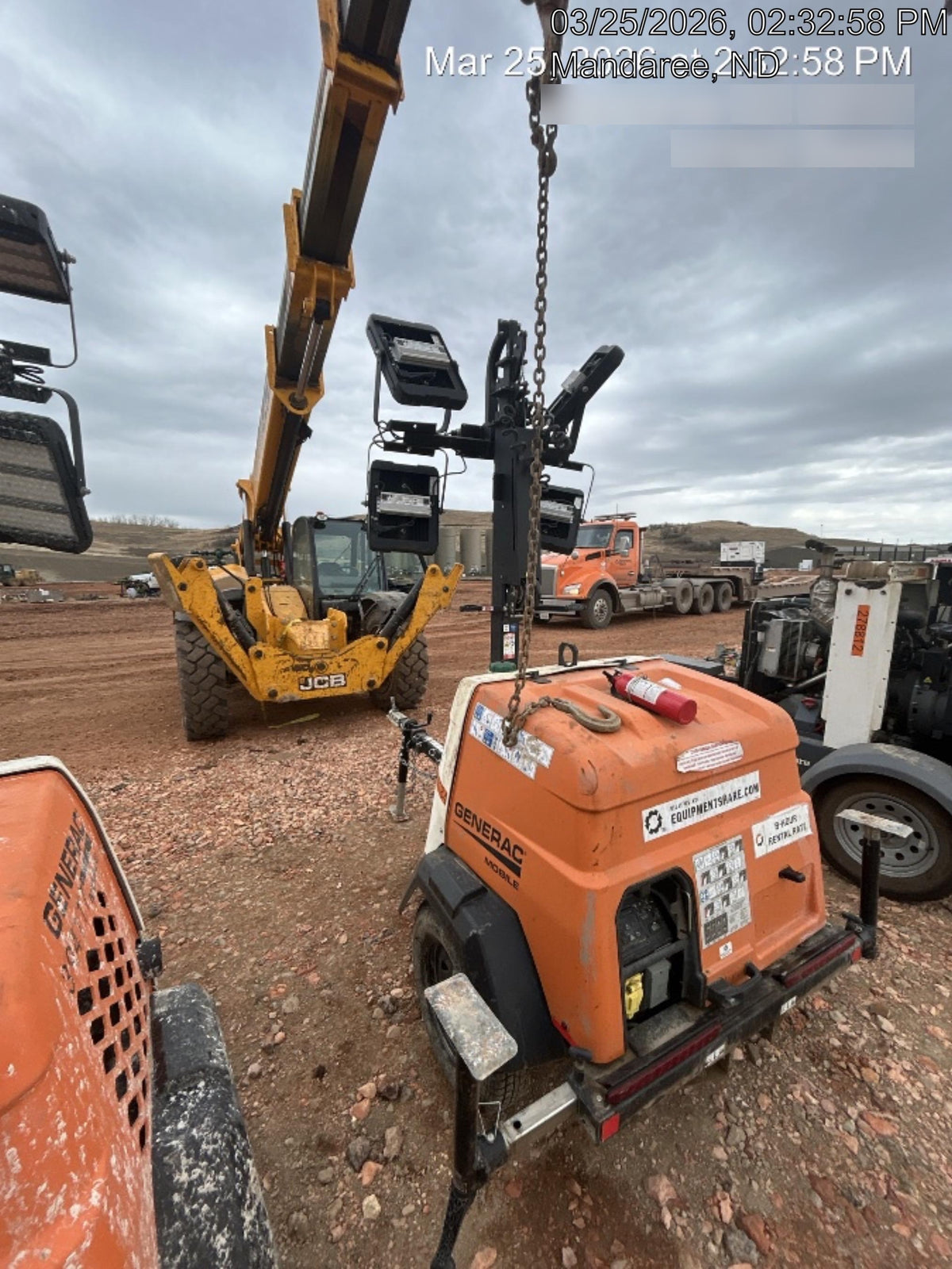 2023 Generac MLT2 Diesel, Flex Switch 120V Input, Powerzone Controller, (4) 320W LED Lights, 4kW Generator, 39.9 Gal Fuel Tank, 2" Ball, T3
