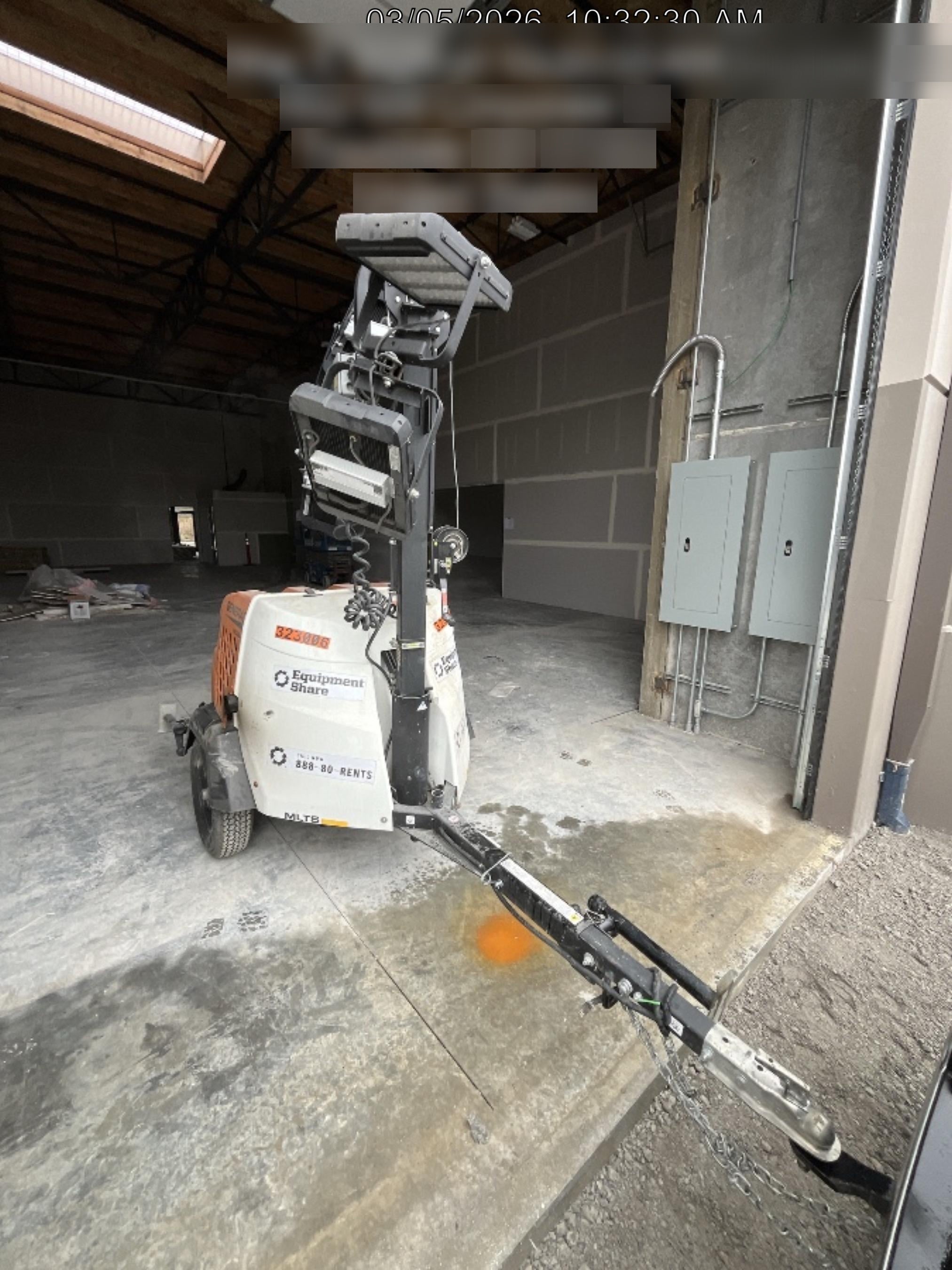 2023 Generac MLT2 Diesel, Flex Switch 120V Input, Powerzone Controller, (4) 320W LED Lights, 4kW Generator, 39.9 Gal Fuel Tank, 2" Ball, T3