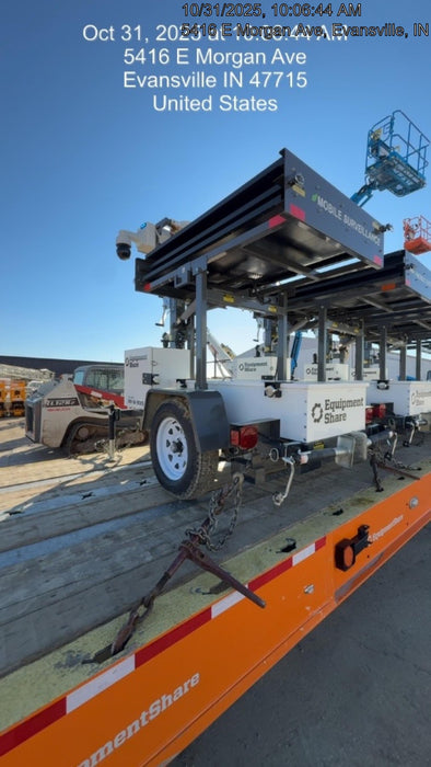 2025 NATIONAL SIGNAL Sunray Solar-Powered Mobile Integrator Tower