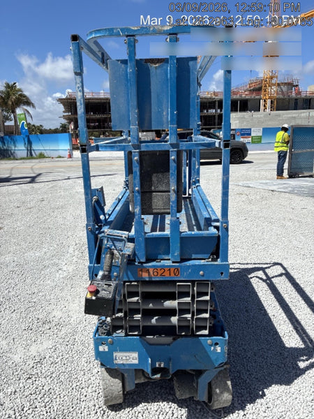 2020 Genie GS-1930 Solid Non Marking Tires, Beacon, Folding rails with half height swing gate
