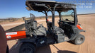 Kubota RTV-X1140W-H Kubota RTVX1140WH 4wd Utility Cart, LED Strobe, Windshield Tempered Glass, Pastic Canopy, Wire Harness Kit, Backup Alarm