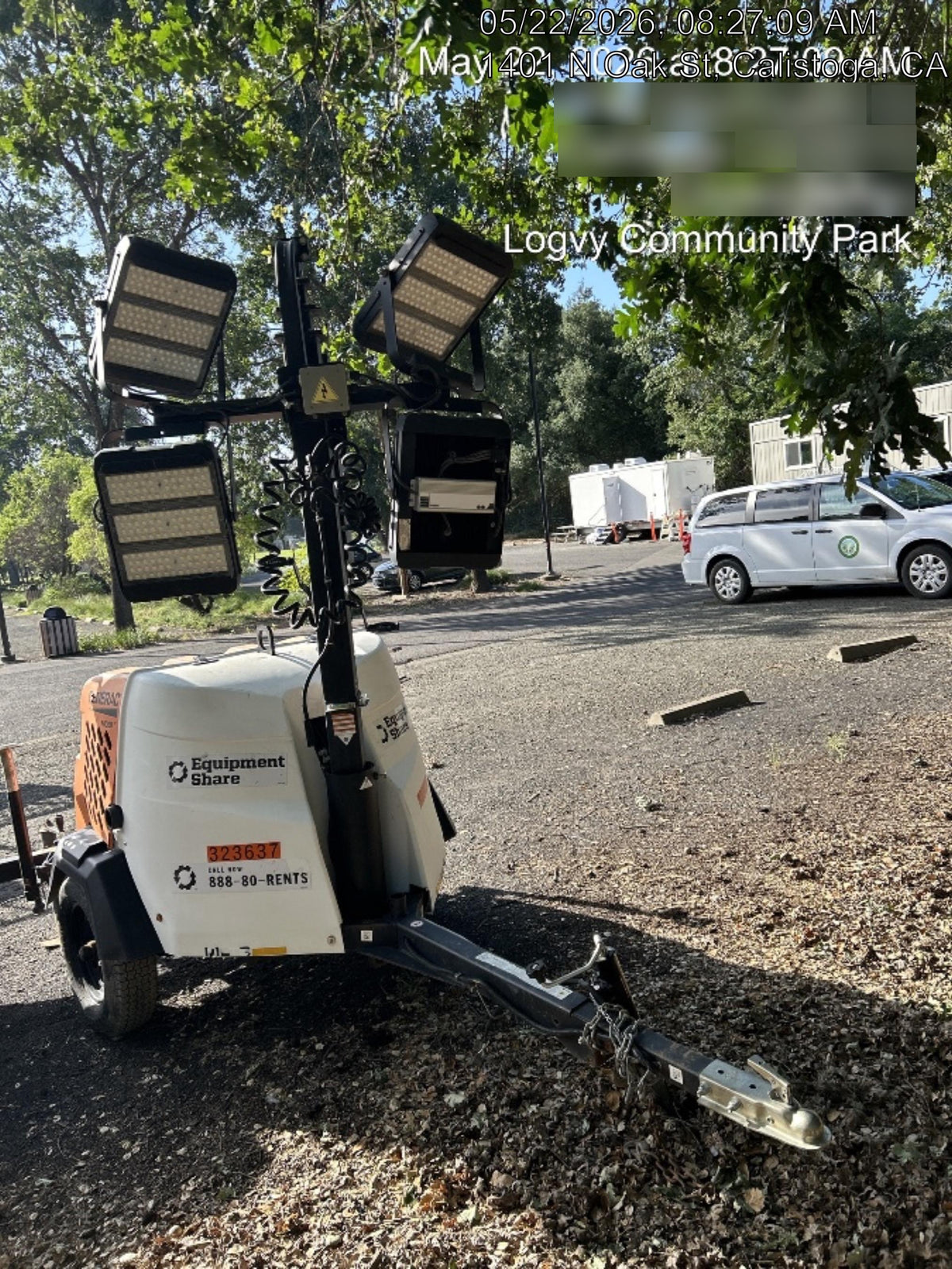 2023 Generac MLT2 Diesel, Flex Switch 120V Input, Powerzone Controller, (4) 320W LED Lights, 4kW Generator, 39.9 Gal Fuel Tank, 2" Ball, T3