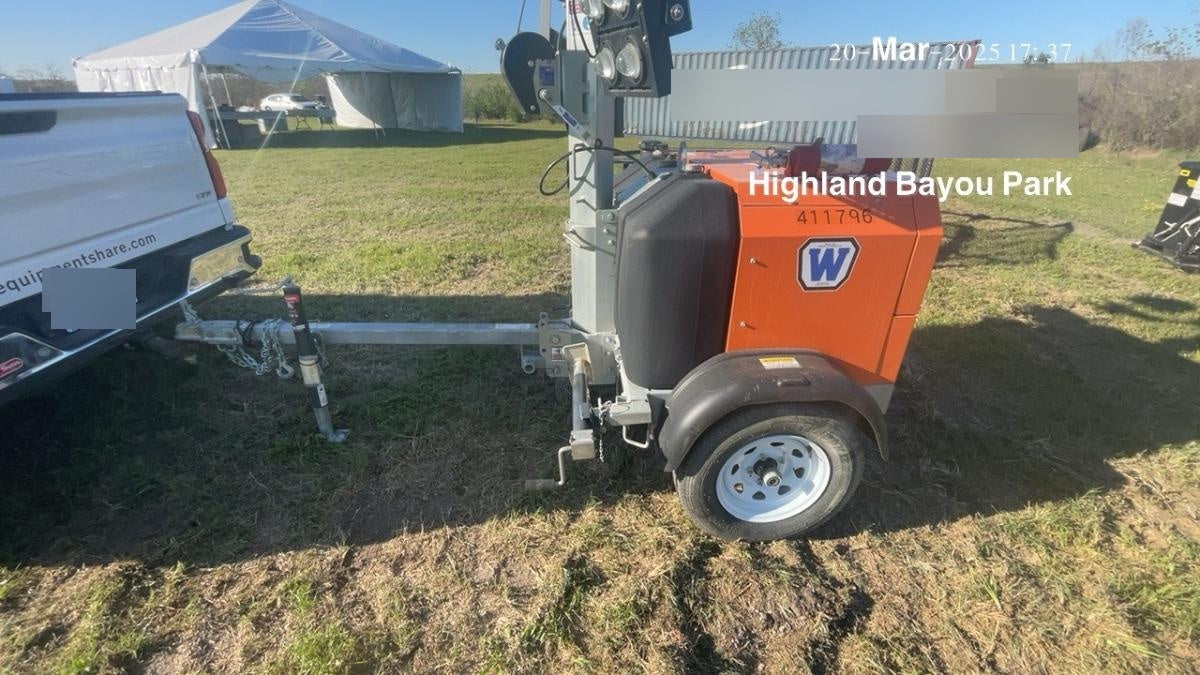 2024 Wanco WLTT-4MM4K Diesel, Deep Sea Controller, Shore Power Plug, Auto Start, (4) 350W LED Floodlights, 4kW Generator, 60 Gal Fuel Tank, 2" Ball, T3