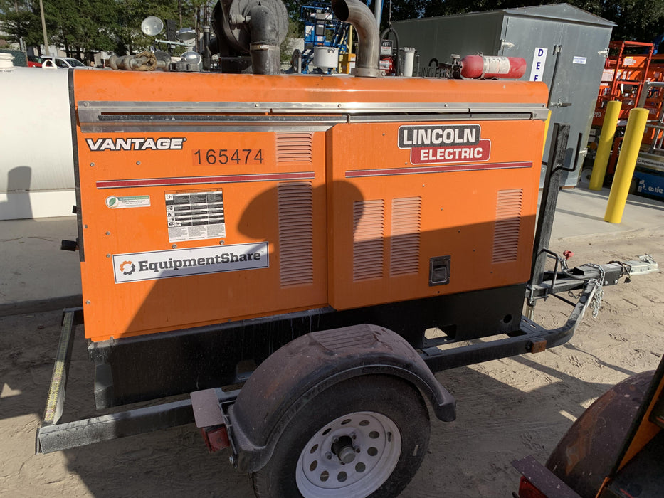 2021 Lincoln Electric Vantage 549X Ready Pak 3, ORANGE (includes trailer, cable rack, fender light kit)