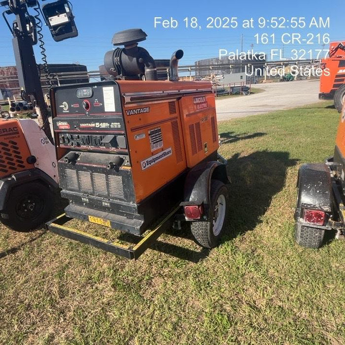 2022 Lincoln Electric LE400 Kubota V1505, Trlr, Cable Rack, Light Kit, ES Decals, T3