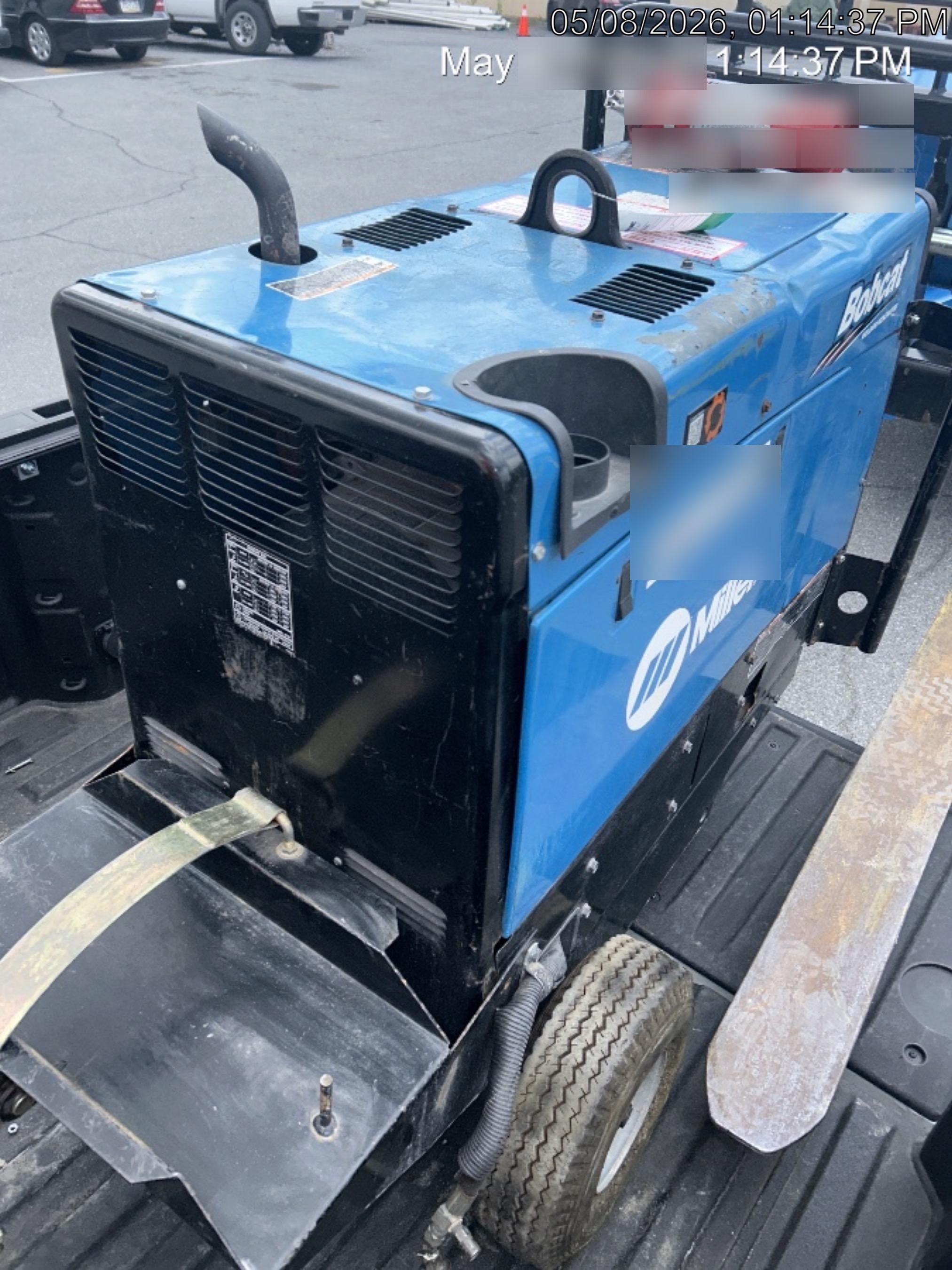 2019 Miller Electric BOBCAT 250 Standard w/Running Gear, Bracket, Hose