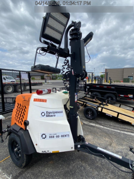 2023 Generac MLT2 Diesel, Flex Switch 120V Input, Powerzone Controller, 
(4) 320W LED Lights, 4kW Generator, 39.9 Gal Fuel Tank, 2" Ball, T3