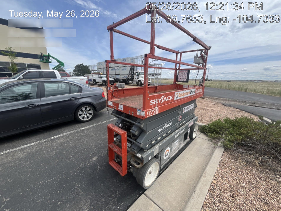 2018 Skyjack SJIII-3226 Skyjack SJIII3226 Scissor Lift w/Trojan Batteries
