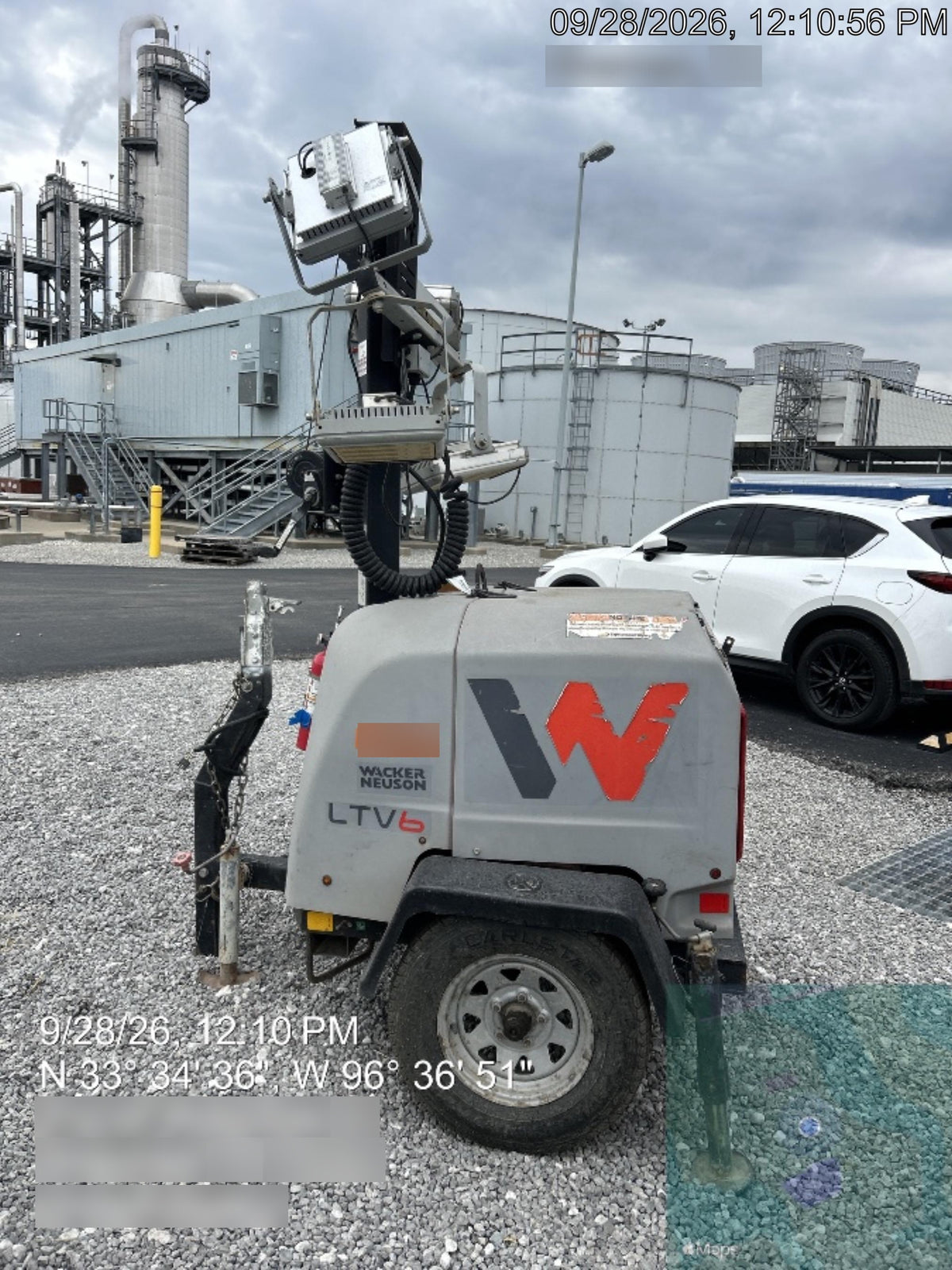 2019 Wacker Neuson LTV6K-LED Standard LED Towable Light Tower w/None