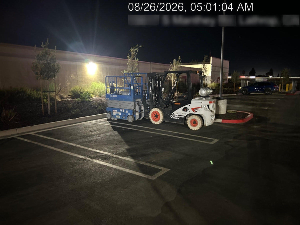 2019 Genie GS-1930 Half Height Swing Gate, 800W Inverter