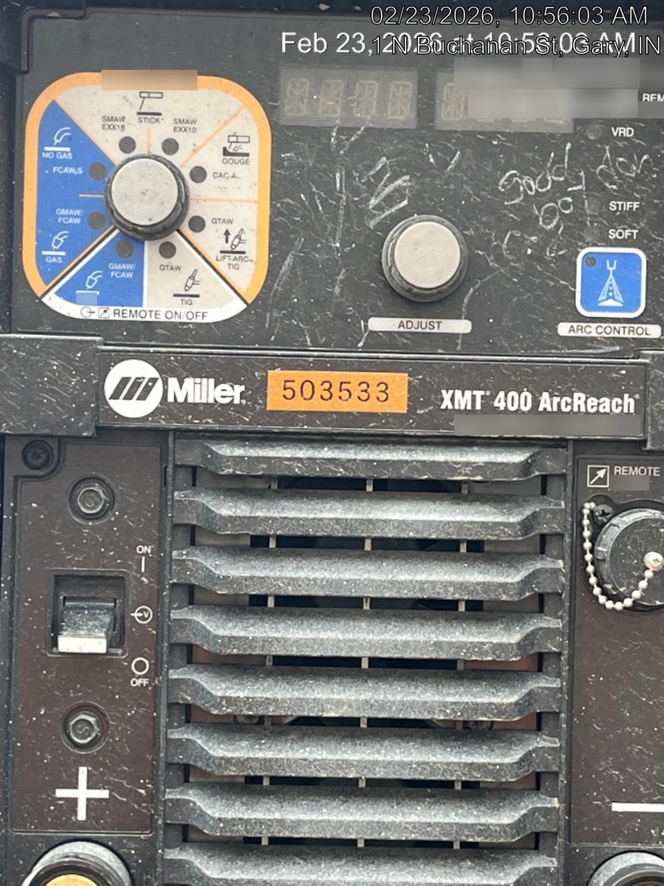 2025 MILLER ELECTRIC XMT 400