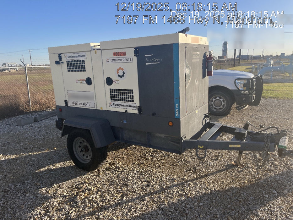 2020 ATLAS COPCO QAS 70