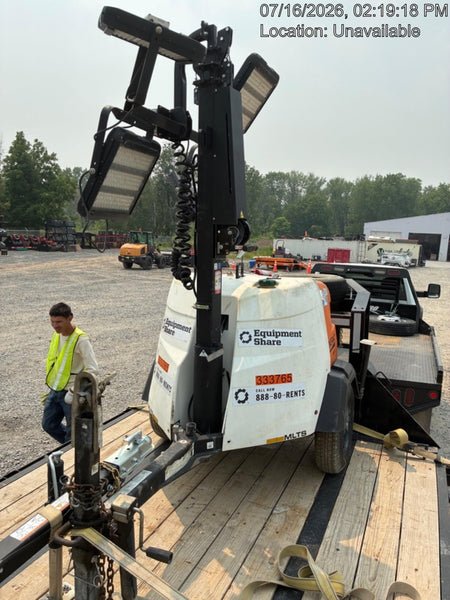 2023 Generac MLT2 Diesel, Flex Switch 120V Input, Powerzone Controller, (4) 320W LED Lights, 4kW Generator, 39.9 Gal Fuel Tank, 2" Ball, T3