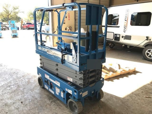 2019 Genie GS-1930 Fixed rails with chain Entry