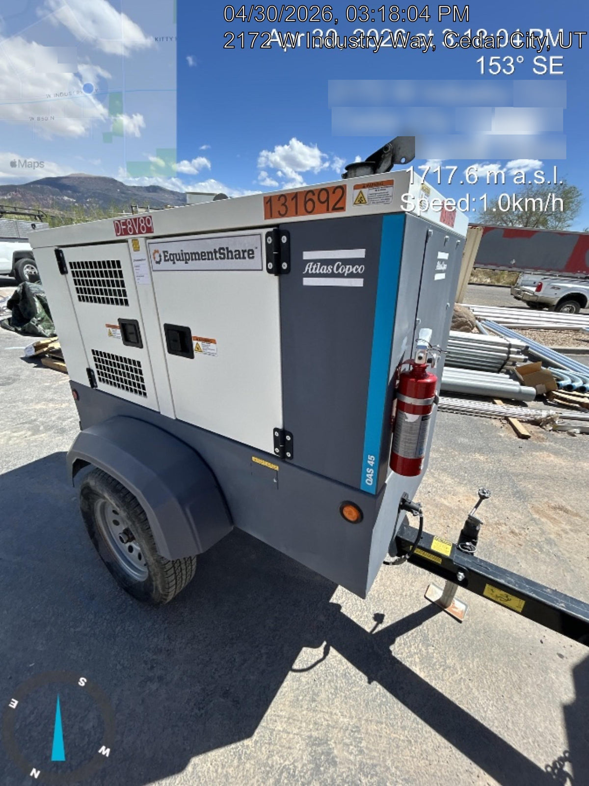 2021 ATLAS COPCO QAS45