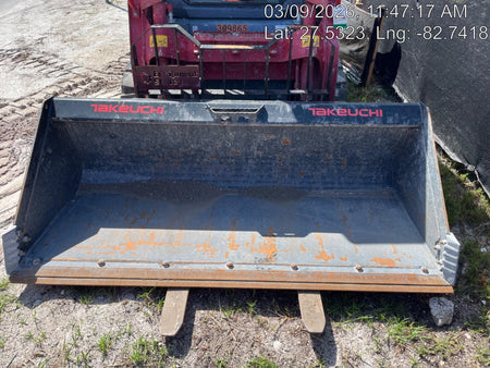 2025 TAKEUCHI 80" Smooth Bucket - Takeuchi