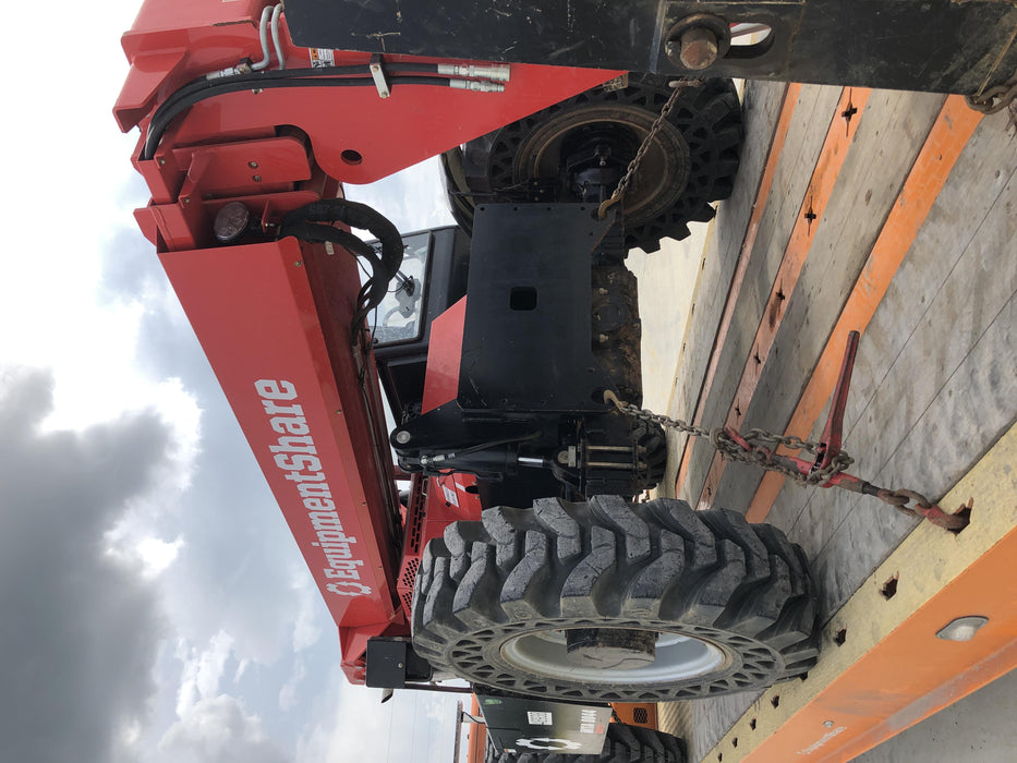 2020 Manitou MTA8044 74hp T4F, Cab/Heat/Air, Cab and Boom LED work lights, Auxiliary Hydraulics, Solid Tires, Amber strobe, Lift Hook w/66" Carriage, 60" Forks