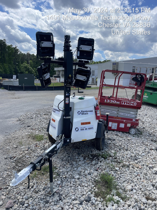 2023 Generac MLT2 Diesel, Flex Switch 120V Input, Powerzone Controller, 
(4) 320W LED Lights, 4kW Generator, 39.9 Gal Fuel Tank, 2" Ball, T3