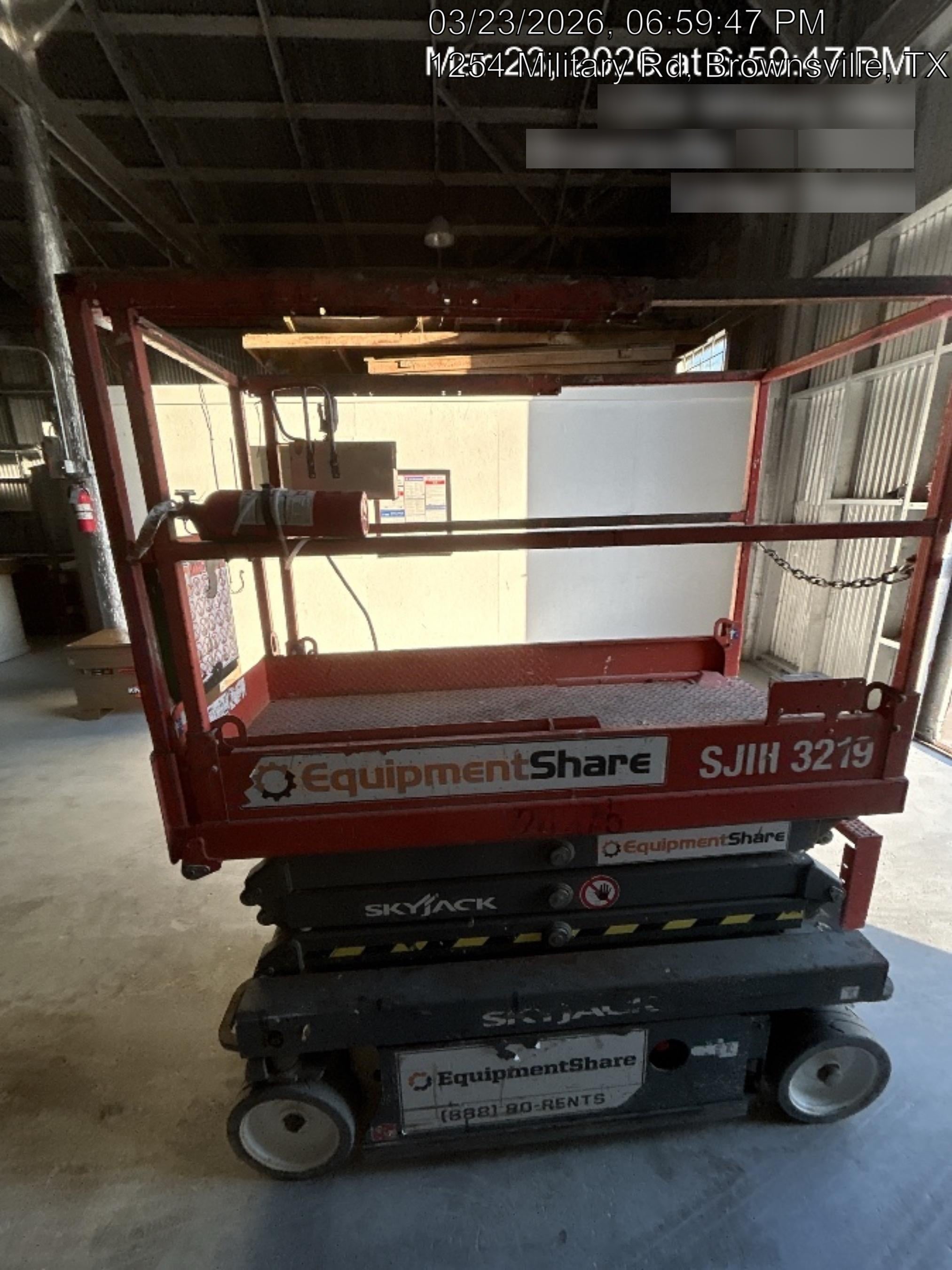 2019 Skyjack SJIII-3219 Skyjack SJIII3219 Standard w/Trojan Batteries