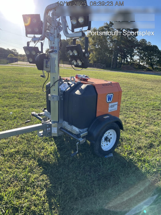 2024 Wanco WLTT-4MM4K Diesel, Deep Sea Controller, Shore Power Plug, Auto Start, (4) 350W LED Floodlights, 4kW Generator, 60 Gal Fuel Tank, 2" Ball, T3