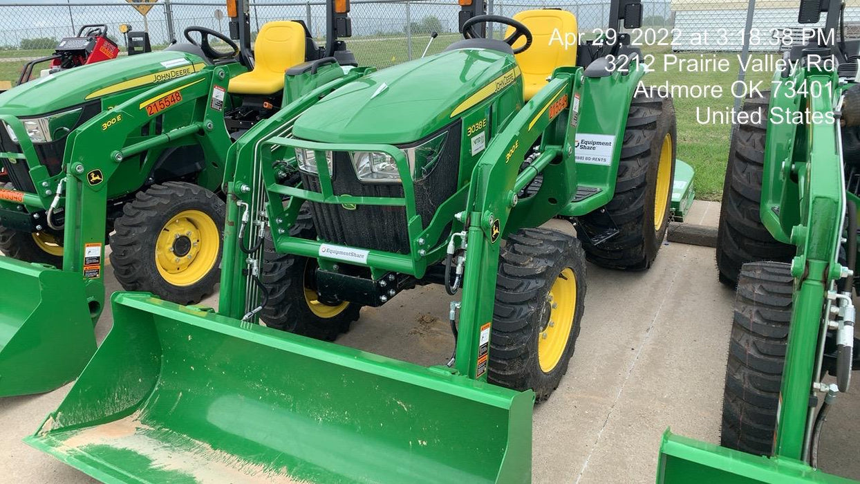 2021 JOHN DEERE 3038E
