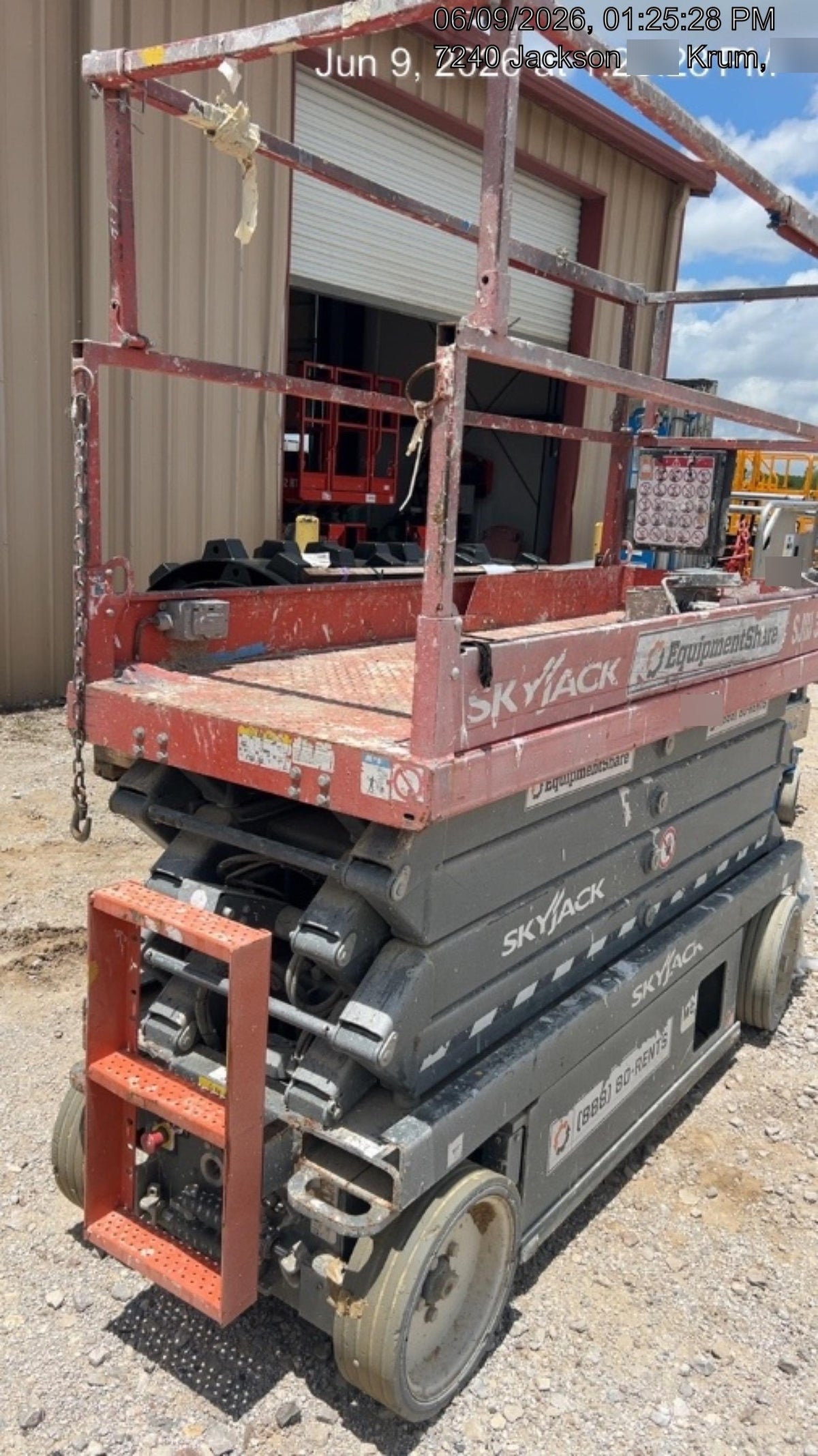 2016 Skyjack SJIII-3226 Standard Options