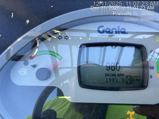 2018 Genie GTH-636 Genie GTH-636 w/Open ROPS, Solid Tires, Work Light/Beacon, 48" Carriage and Forks